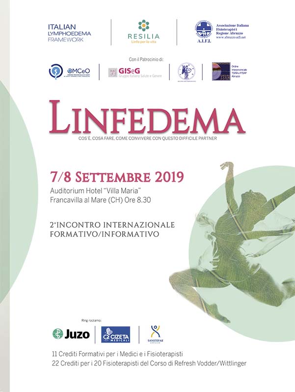 Resilia Linfedema incontro formativo 2019 Programma